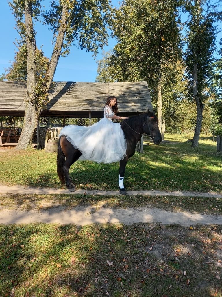 Свадебная фотосессия в конном клубе ФРИЗ под Барановичами